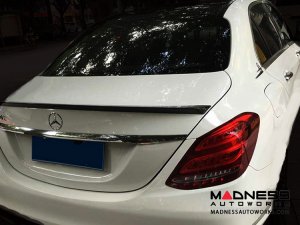 Mercedes-Benz C-Class W205 Rear Trunk Wing - Carbon Fiber